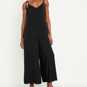 Old Navy Black Wide-Leg Jumpsuit